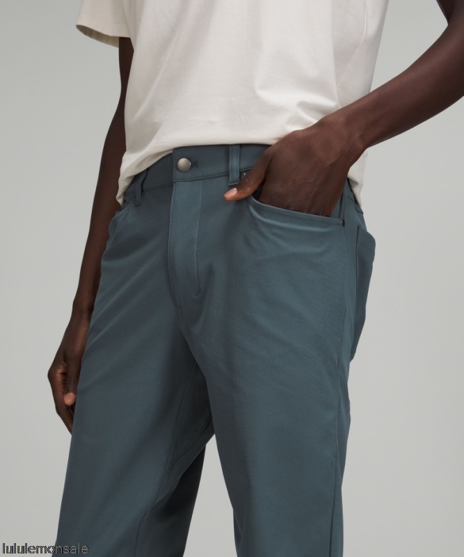 Lululemon Deutschland DELULU1044 | Abc Slim-fit Hose 32 Warpstreme Iron Blue